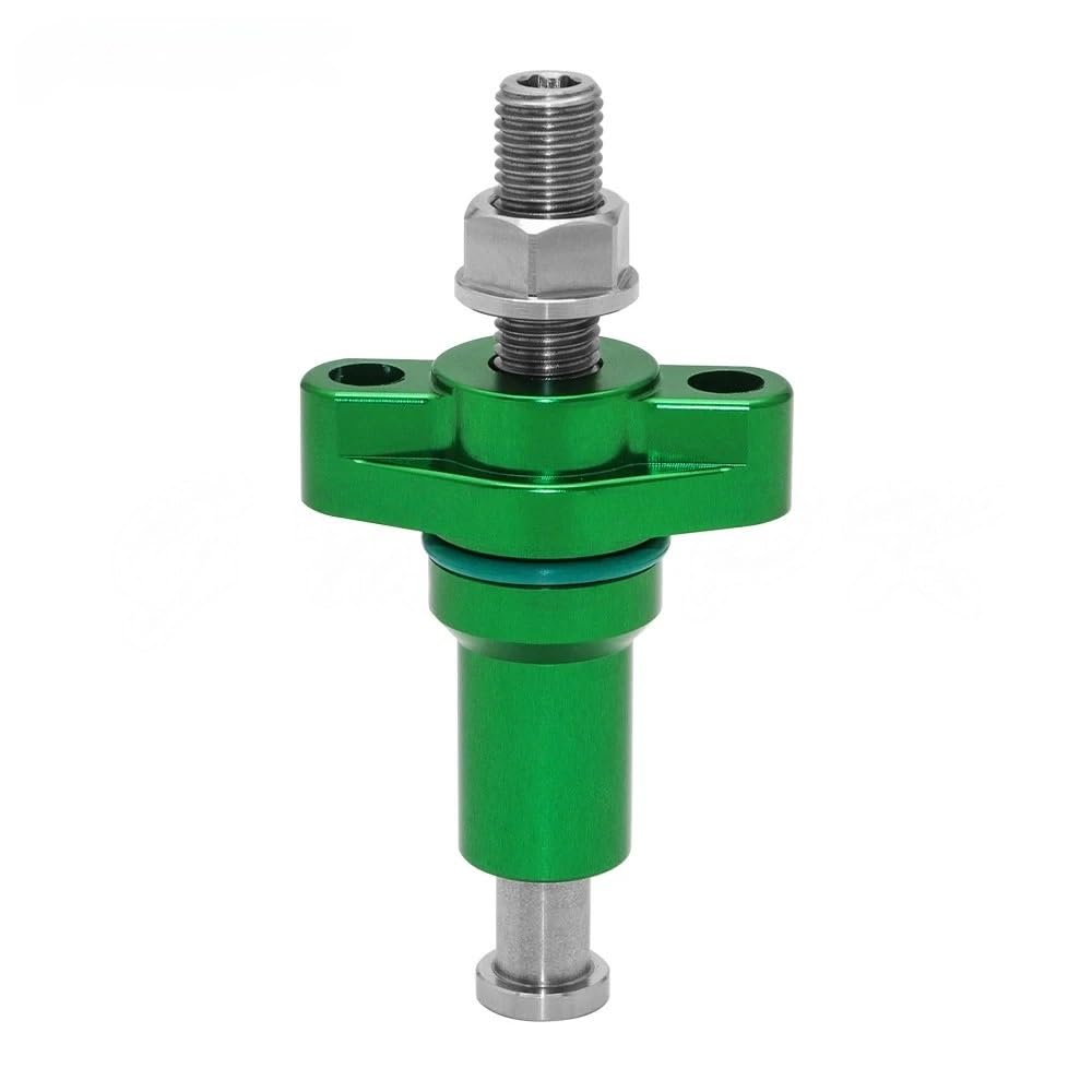 Osłona łańcucha Pasuje do Kawasaki pasuje do Ninja ZX-6R ZX-6RR ZX 6R ABS KRT KX250F ZX600 RPJ regulator łańcucha krzywki napinacz Ochraniacz łańcucha(Green)