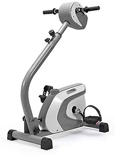 Image of Recumbent Exercise Bike with Adjustable Resistance, Electric Rehabilitation Machine, Arm and Leg Pedal Exerciser with LCD Display Disabled Fitness Machine