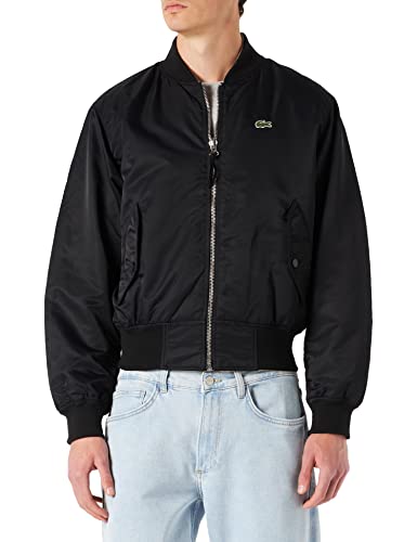 Lacoste Herren BH6829 Parkas & Jacken, Noir/Viennois, L/XL