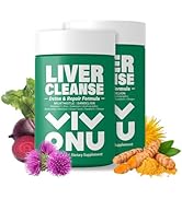 VivoNu Milk Thistle Silymarin &amp; Dandelion Root Liver Health Support, Antioxidant Support, Detox (...