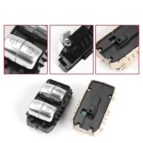 Bouton de commutation commande vitre électrique W213 A2229050009 - 4
