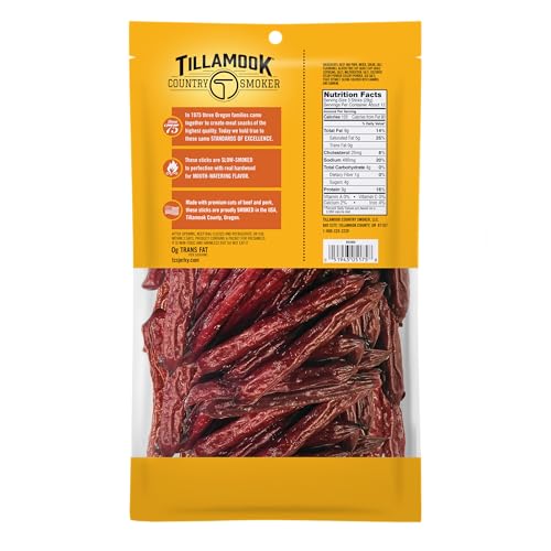 Tillamook Country Smoker Real Hardwood Smoked Sausages, Teriyaki, 12 Ounce