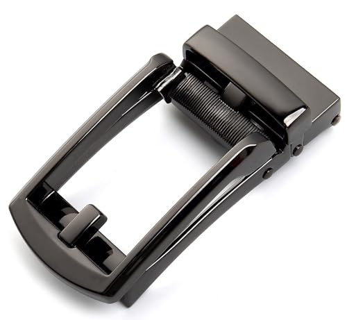 Image of CHAOREN 40mm Ratchet Belt Buckle Only for 1 3 /8 Slide Belt Strap, Automatic Click Buckle Adjustable