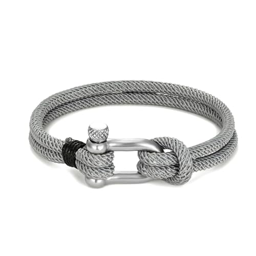 Bracelet homme forme U noir fini les bijoux fragiles qui ternissent