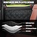 Surfcabin Dog Car Door Protector – 20% Larger Design for Trucks & Large SUVs, Thickened Waterproof Door Panel Covers, Protects Doors from Dog Scratching
