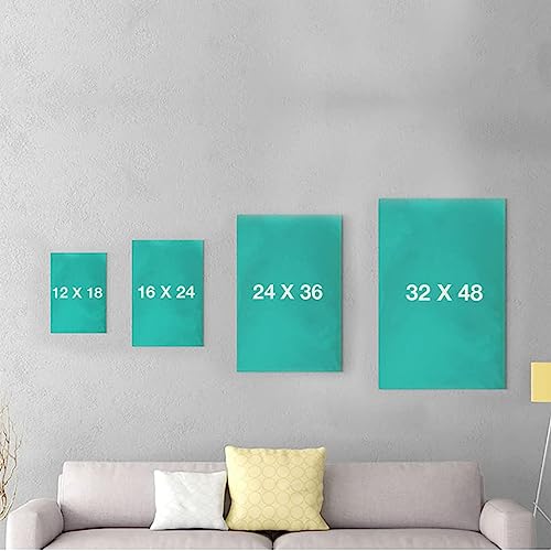 Dusty Blue Floral Wedding Welcome Sign Personalized - Blue Floral Wedding Welcome Poster - Blue Floral Wedding Reception Welcome Sign - Geometric Floral Wedding Welcome Sign - Wedding Decorations - Thumbnail 4