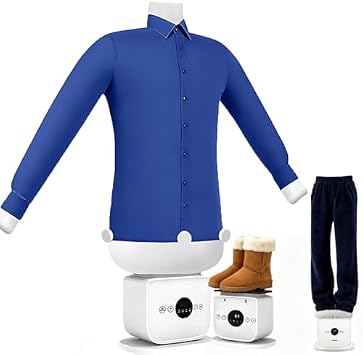 Upgraded Automatic Shirt Ironing Machine - Inflatable Quick Wrinkle Remover, Adjustable 50-70C, Ideal for Home & Office, Effortlessly Dries & Smooths Shirts