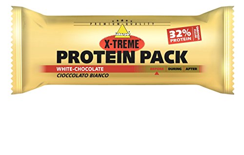 Inkospor X-Treme Protein Pack Riegel, White Chocolate, 24 x 35g