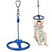 Produktbild Ninja Rad Klettergerät Schwungrad Slackline Zubehör Outdoor Klettertrainingsgerät Ninja Wheel Affenrad (Blau)