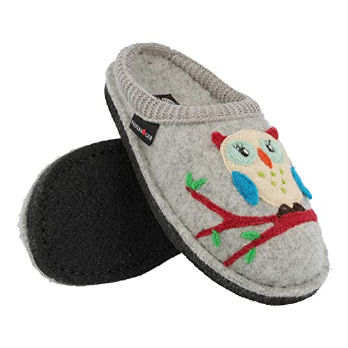 Image of HAFLINGER AR Olivia motif Wool Slipper Mule
