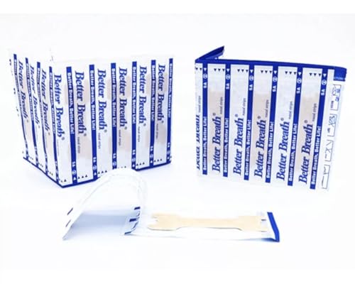 Better-Breath Dilatador Nasal, Kit com 200 Adesivos para Melhor Respiração e Anti Ronco
