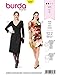 Produktbild Burda Schnittmuster 6287, Langarmkleider [Damen 34-44] zum selber nähen, ideal für Anfänger [L2]