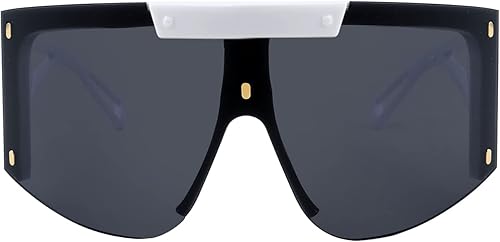 Miniatura 3 de FEISEDY Gafas de sol de gran tamaño de una pieza para hombres y mujeres, lentes de sol envolventes para ciclismo, conducción y vacaciones B4027