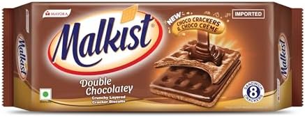 Malkist Cracker Biscuits, Chocolate, 144 gm