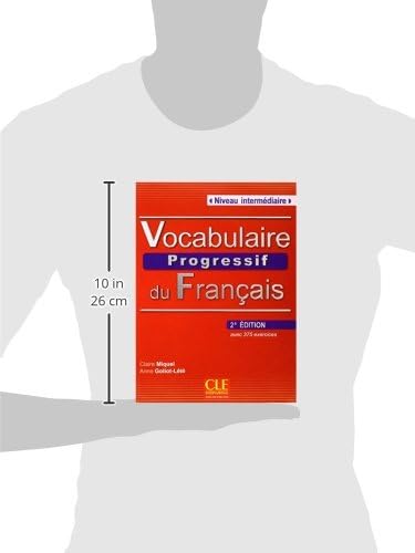 Vocabulaire Progressif du Francais - Nouvelle Edition: Livre + Audio CD (Niveau Intermedaire) (French Edition)