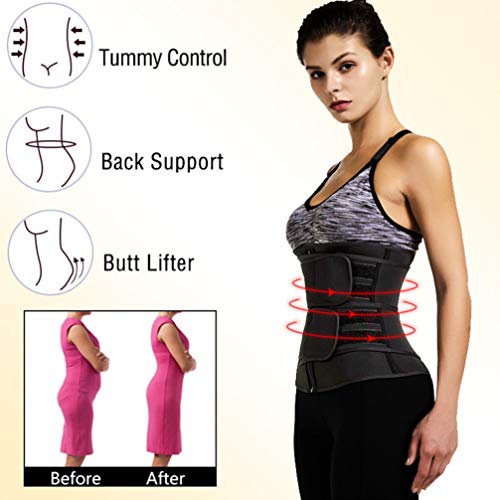 CLISPEED Waist Shaper for Women Waist Trainer Corset Comfortable Waist Trainer Belt Body Shaper for