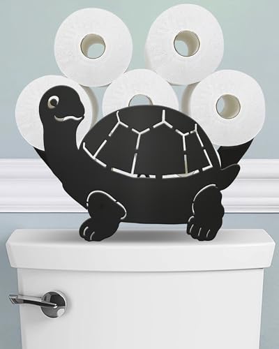 Wigag Turtle Toilet Paper Holder Stand, Decorative Toilet Paper Storage