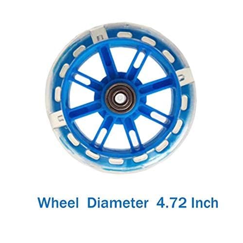 Image of training wheels flash mute wheel bicycle stabiliser mounted Kit compatible for bikes of 12 14 16 18 20 Inch， 1 Pair