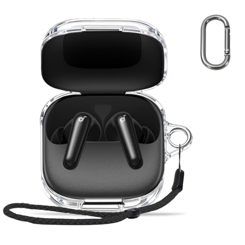 Anker SoundCore P31i �p �P�[�X �S�ʕی�J�o�[ �V���R���P�[�X �yHUKWIMO�z �J���r�i�t�� �ϏՌ� �h�� �h�o �����[�d�\ �S�ʕی� �L�Y�h�~ Anker SoundCore P31i�Ή��C���C���[�w�b�h�z���p�w�b�h�z���P�[�X