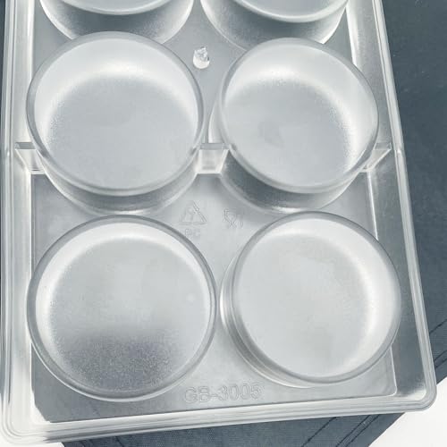 Moule Oreo polycarbonate Goldbaking 8 cavités pour biscuits recouverts de chocolat - 6