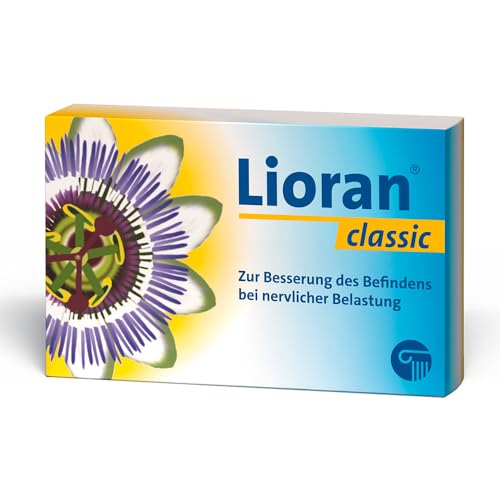 Lioran classic 80 Stück - bei Anspannung und Stress. Sorgt für Ruhe und Gelassenheit - mit der Kraft der Passionsblume
