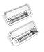 MaxMate 88-98 Chevy C10 Pickup/92-95 S10 Blazer/95-99 Tahoe/92-99 Suburban/GMC Yukon 2 Door Handle Cover Trim With Passenger Side Key Hole