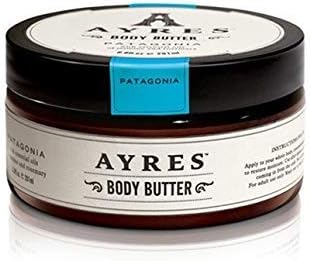 AYRES Patagonia Natural Whipped Shea Butter Body Butter | Ultra Rich Body Cream | Ultra Moisturizer for dry, rough, cracked skin | Enriched with aloe vera & vitamin E - 7.25 oz. (208ml)