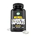 Raw Barrel Pure L-Carnitine L-Tartrate Capsules - Natural, Extra Strength Supplement for Men and Women - Boost Energy, Performance, Metabolism and Support Heart Health - 500 milligrams, 120 Pills