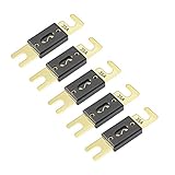 uxcell ANL Fuse 35 Amp DC 32 Volt for Audio Amplifier Inverter Replacement 5pcs