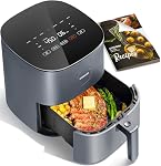 Cosori Air Fryer 5Qt (4.7L), 9-in-1, Up to 450°F, Quiet Operation, Nonstick | One-Touch Cooking, 130 Exclusive Recipes, Dishwasher Safe, Compact Footprint