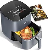 COSORI Friteuse à air 5Qt(4,7L), four friteuse à air 9-en-1 moins d'huile, jusqu'à 450℉ (232°C), fonctionnement silencieux, 30 recettes exclusives, panier antiadhésif, compact, va au lave-vaisselle