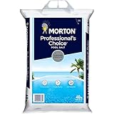Morton Salt F134660000 Pro Pool Salt, 40 lb, White