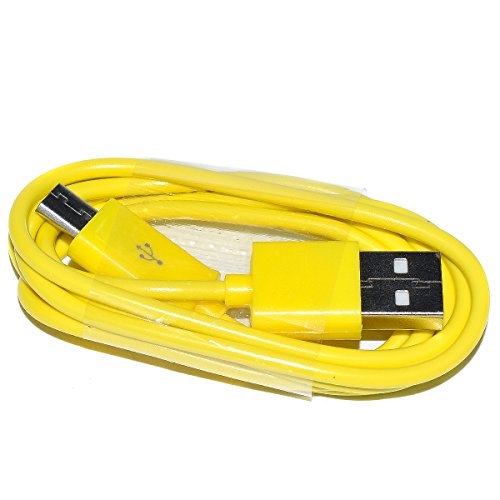 Sqrmekoko Replacement Charging Power Supply Cable Cord Line For Logitech Ue Boom/Boom2/Miniboom/Roll/W18/X100/X300 Wireless Speaker (Yellow) #TOP5
