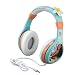 Kids Headphones for Kids Moana Adjustable Stereo Tangle-Free 3.5mm Jack Wired Cord Over Ear Headset for Children Parental Volume Control Kid Friendly Safe Perfect for School Home Travel