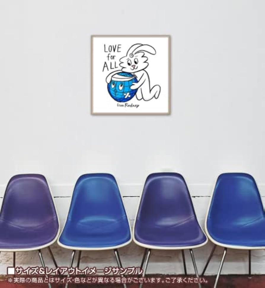 額装品/サンダーバニー Love for All（ロドニー グリーンブラット） Amazon.co.jp: ポスター ロドニー グリーンブラット サンダーバニー