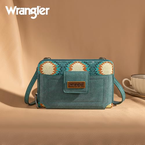 Image of Wrangler Crossbody Wallet Purse Women's Cellphone Bag with RFID Card Slots
