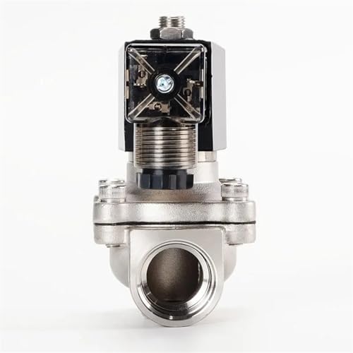 Électrovanne normalement fermée étanche avec indicateur LED 230V en inox - 4