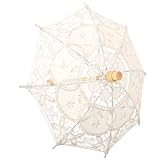 Parasol esthétique : tendance et élégant, il s'adapte à les thèmes de mariage et apporte une touche de romantisme à votre cérémonie. parasol de mariée en dentelle