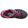 Ryka Women's Vida RZX Cross-Training Shoe, Black/Ryka Pink/Lime Blaze, 8.5 M US