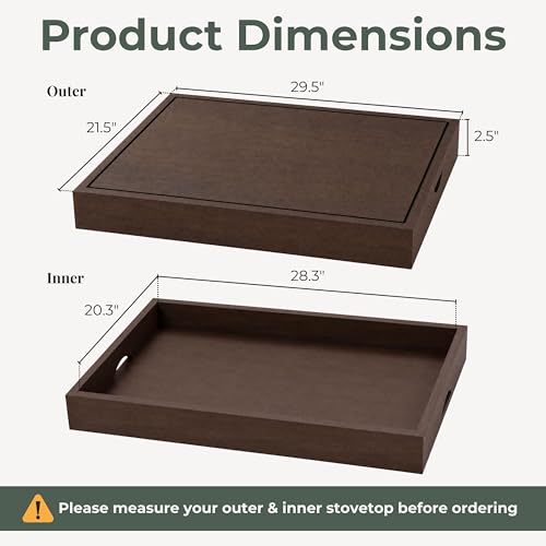 Cubierta para estufa de madera rectangular Montvar miniatura 3
