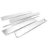 erushautoparts Ultra Chrome Stainless Steel Pillar Posts Accent Covers For 2010-2015 GMC Terrain 6pcs