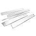 erushautoparts Ultra Chrome Stainless Steel Pillar Posts Accent Covers For 2010-2015 GMC Terrain 6pcs