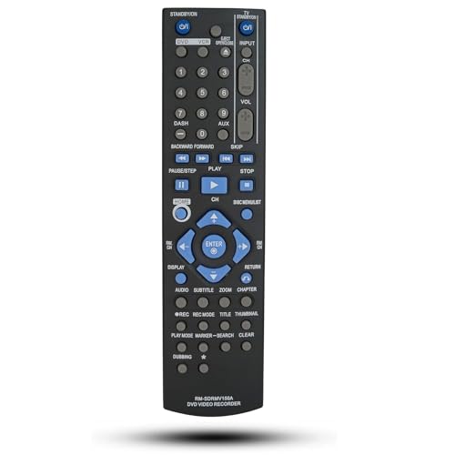 Replacement Remote Control for JVC RM-SDRMV150A DR-MV150B RM-SDRMV79A RM-SDRMV80A DRMV80B DVD HDD Video Recorder