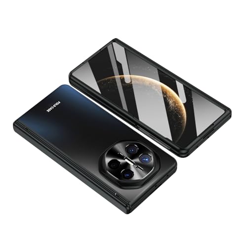 Coque Huawei Mate X6 de qualité supérieure antichoc galvanisée noire