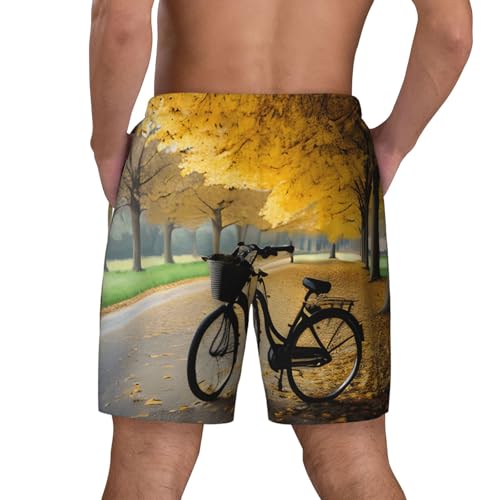Traje de baño para hombre transpirable y de secado rápido con diseño de árbol 7