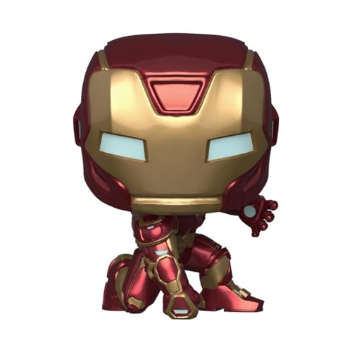 Funko POP! Marvel: Avengers Game - Iron Man - Stark Tech Suit - Collectable Vinyl Figure - Gift Idea - Official Merchandise - Toys for Kids & Adults - Model Figure for Collectors