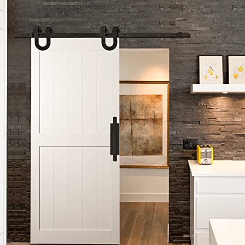 Housoutil Drawer Pulls Drawer Pulls Sliding Door Lock 2Pcs Barn Door Handle Furniture Handle Cabinet Handle Round Door Handle Set Carbon Steel Drawer Pulls Sliding Door Lock Sliding Door Lock #TOP4