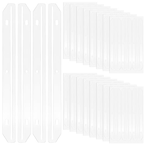 Bandes d'insertion pour reliure à anneaux de magazines avec fixation durable à 3 trous