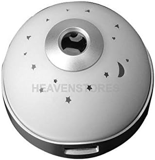 Starry Digital Magic LED Projection Alarm Clock Night Light Color Changing.