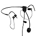 FARO AIR in-Ear Aviation Headset Premium Pilot Headset - Compare with ClarityAloft, Black